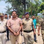 উলুবেড়িয়ায় ধৃত তৃণমূল নেতাকে এলাকায় ঘোরানো হল