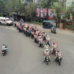 বাগনান ট্রাফিক গার্ডের উদ্যোগে পথ নিরাপত্তা নিয়ে সচেতনতা কর্মসূচী